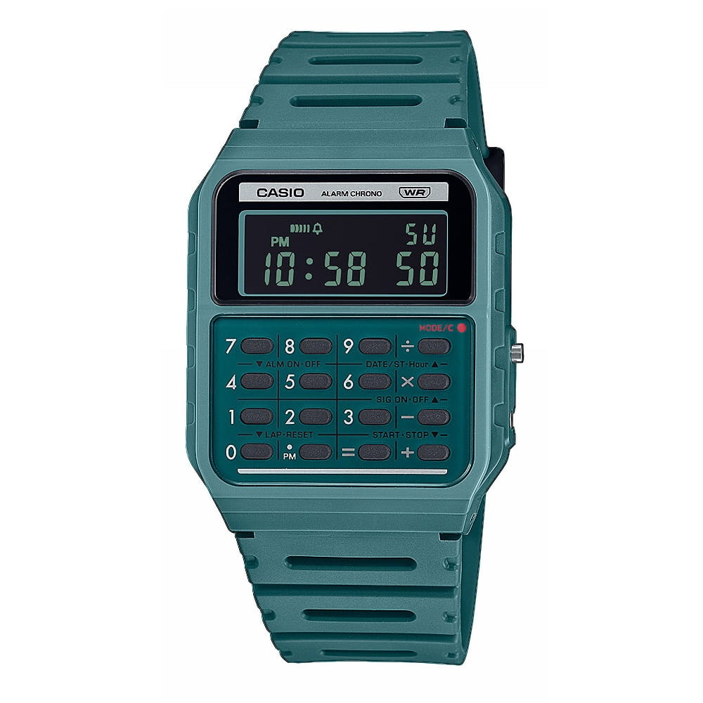 Orologio Casio Collection CA-53WB-3BEF Edgy calcolatrice uomo 34 mm-2b Gioielli
