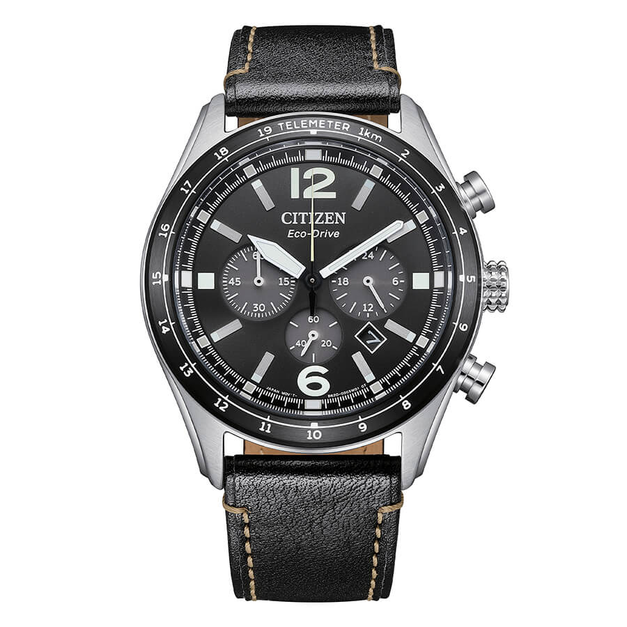Orologio Citizen OF CA4654-04E Aviator Crono uomo 43 mm-2b Gioielli