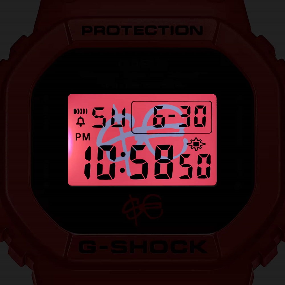 Orologio Casio G-Shock DW-5600SFE25-4ER SFERA EBBASTA Limited Edition uomo-2b Gioielli