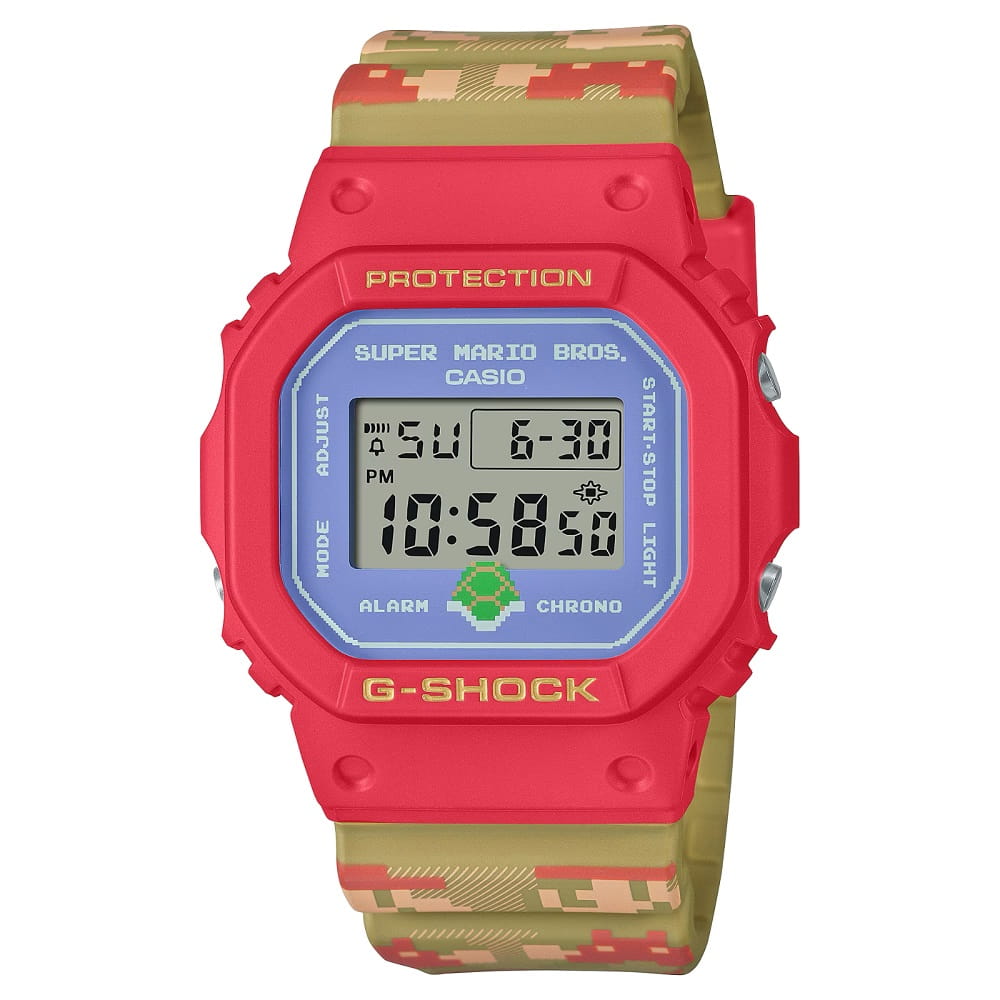 Orologio Casio G-Shock Super Mario Bros DW-5600SMB-4ER Limited Edition-2b Gioielli