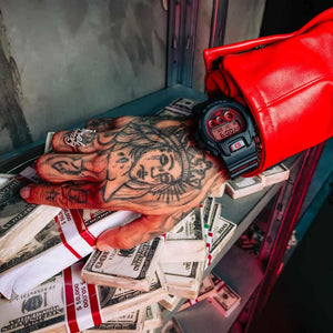 Orologio Casio G-Shock DW-6900SFE25-1ER SFERA EBBASTA Limited Edition uomo-2b Gioielli