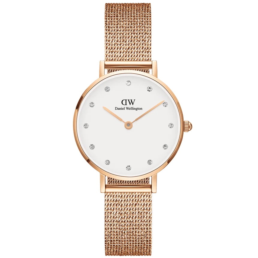 Orologio DW Petite Lumine Pressed Melrose DW00100528 donna 28 mm-2b Gioielli