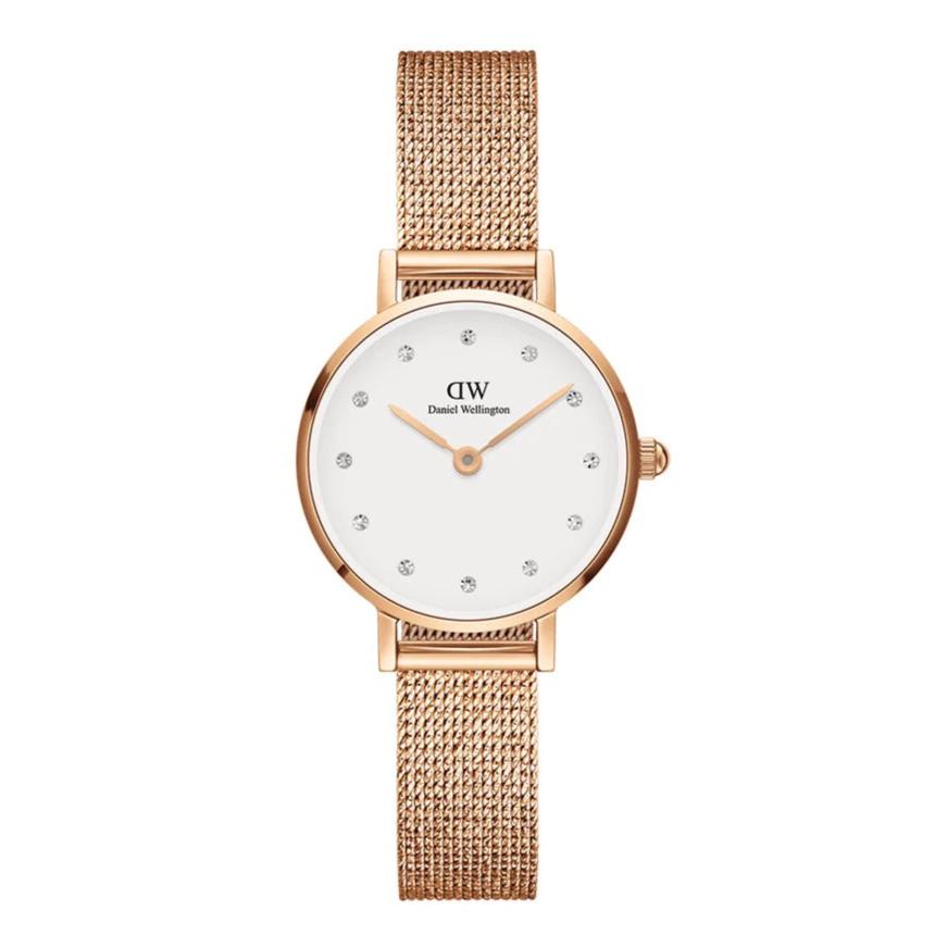 Orologio DW Petite Lumine Pressed Melrose DW00100529 donna 28 mm-2b Gioielli