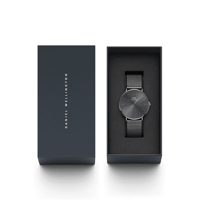 Orologio DW Classic Mesh Graphite DW00100630 uomo 40 mm-2b Gioielli