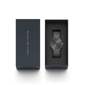 Orologio DW Classic Mesh Graphite DW00100630 uomo 40 mm-2b Gioielli