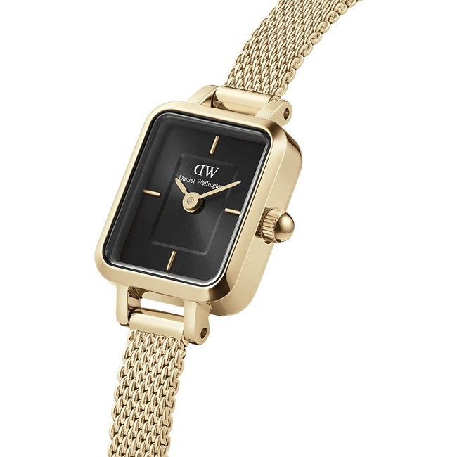Orologio DW Quadro Mini Evergold DW00100652 donna 15x18 mm-2b Gioielli