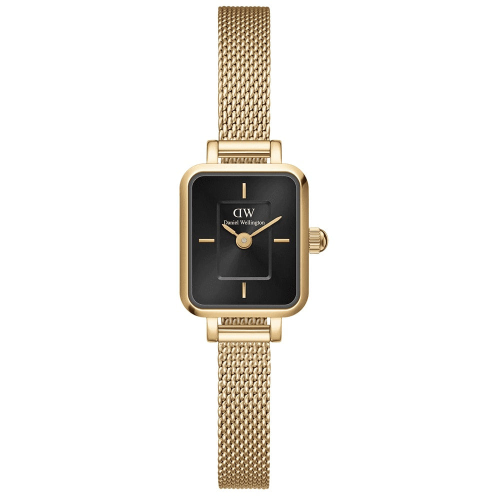 Orologio DW Quadro Mini Evergold DW00100652 donna 15x18 mm-2b Gioielli