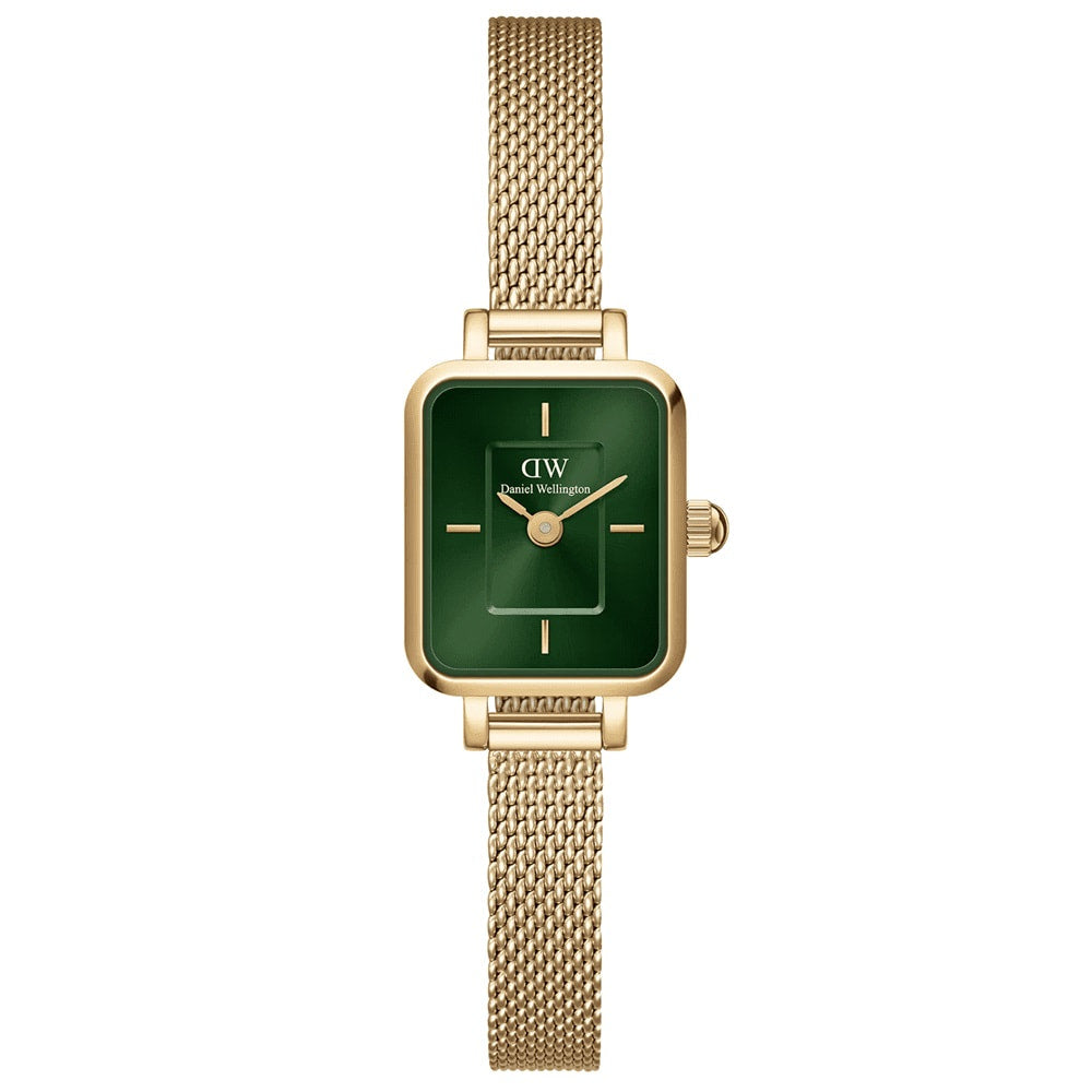 Orologio DW Quadro Mini Evergold DW00100653 donna 15x18 mm-2b Gioielli