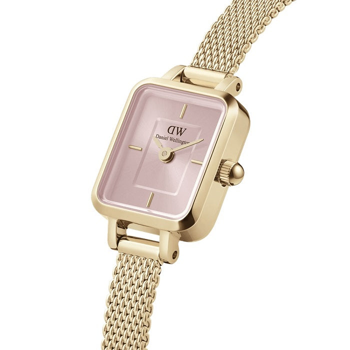 Orologio DW Quadro Mini Evergold DW00100655 donna 15x18 mm-2b Gioielli
