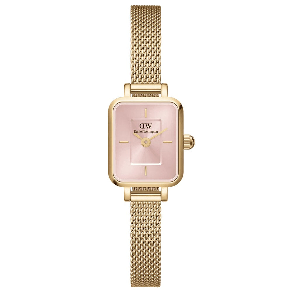 Orologio DW Quadro Mini Evergold DW00100655 donna 15x18 mm-2b Gioielli