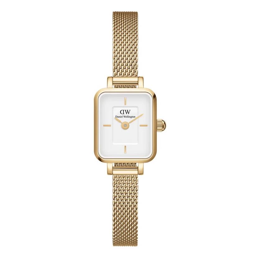 Orologio DW Quadro Mini Evergold DW00100725 donna 15x18 mm-2b Gioielli