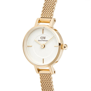 Orologio DW Petite Mini Evergold DW00100745 donna 19 mm-2b Gioielli