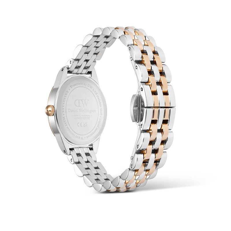Orologio DW Ophelia Mini Two Tone DW00100810 Rose Gold donna-2b Gioielli