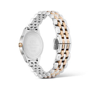 Orologio DW Ophelia Mini Two Tone DW00100810 Rose Gold donna-2b Gioielli