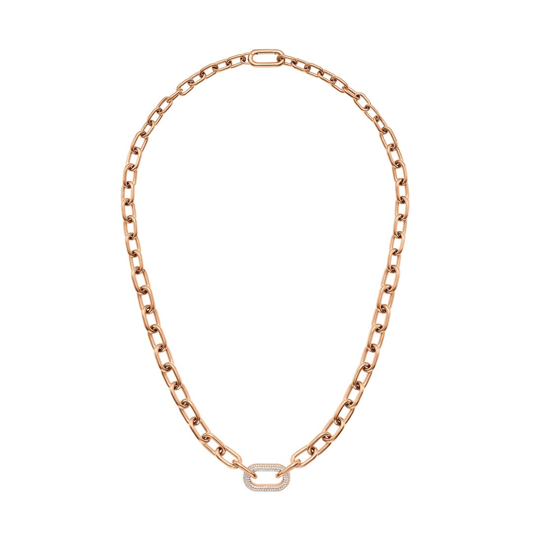 Collana DW Crystal Rose Gold DW00400571 donna-2b Gioielli