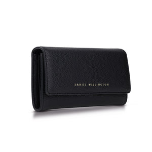 Portafoglio-Borsetta DW nero bottalato DW01900056 con tracolla-2b Gioielli