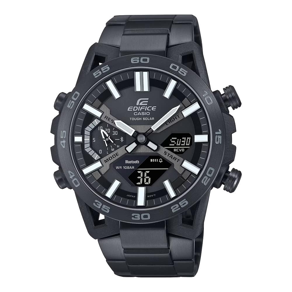 Orologio Casio Edifice ECB-2000DC-1BEF Sospensione solare uomo 48 mm-2b Gioielli