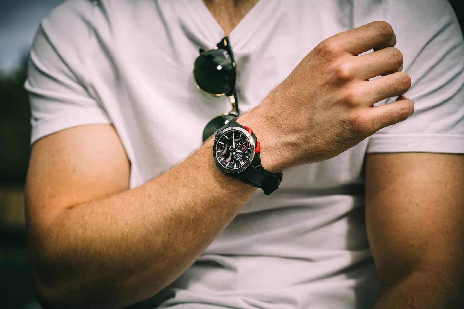 Orologio Casio Edifice ECB-2200P-1AEF Windflow uomo 48 mm-2b Gioielli