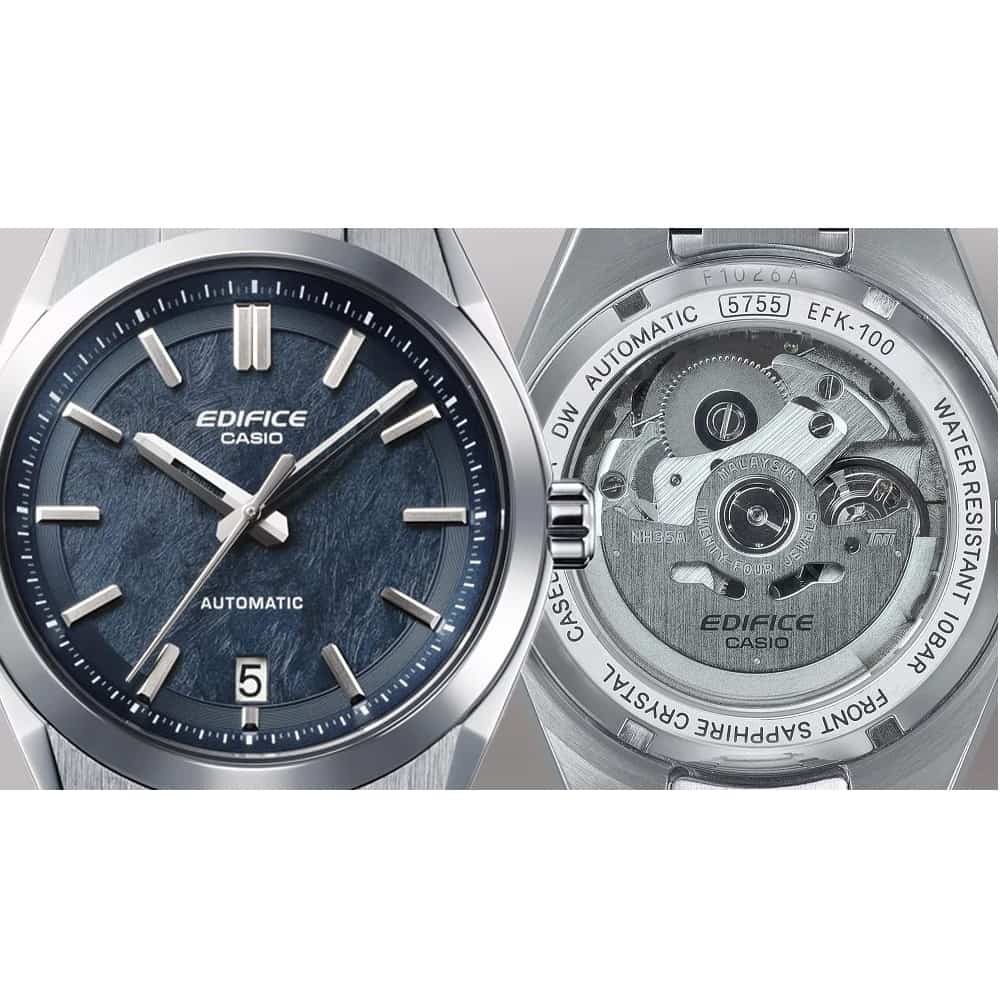 Orologio Casio Edifice EFK-100D-2AER automatico uomo 39 mm-2b Gioielli
