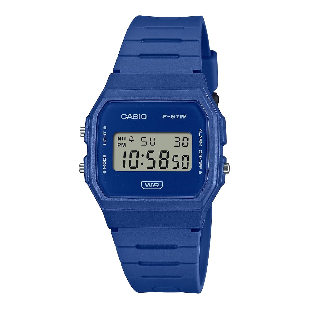 Orologio Casio Collection F-91WB-2A1EF uomo 35 mm-2b Gioielli