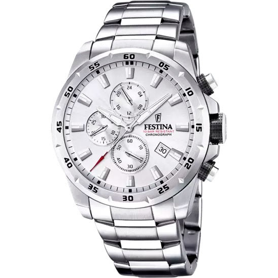 Orologio Festina Chrono Sport F20463/1 cronografo uomo 45 mm-2b Gioielli