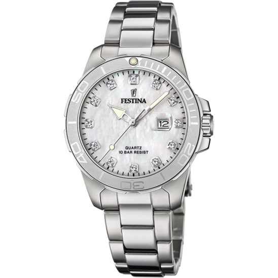 Festina Boyfriend F20503/1, orologio da donna quadrante madreperla, vista frontale