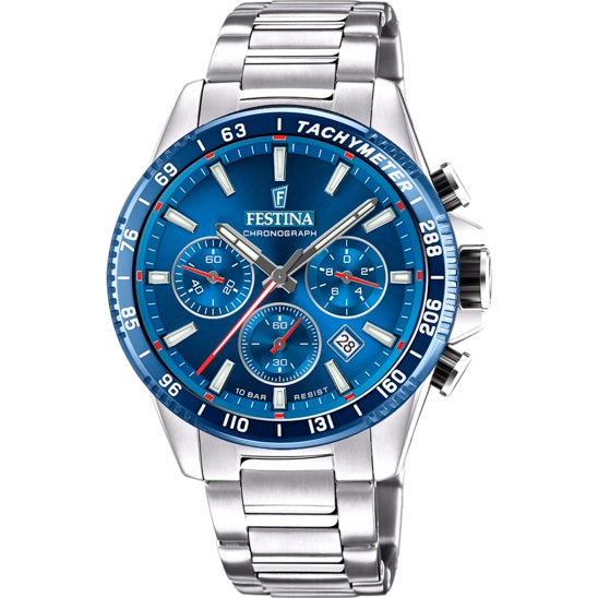 Orologio Festina Timeless Chronograph F20560/3 uomo 45 mm-2b Gioielli