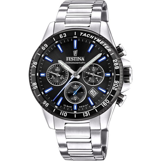Orologio Festina Timeless Chronograph F20560/5 uomo 45 mm-2b Gioielli