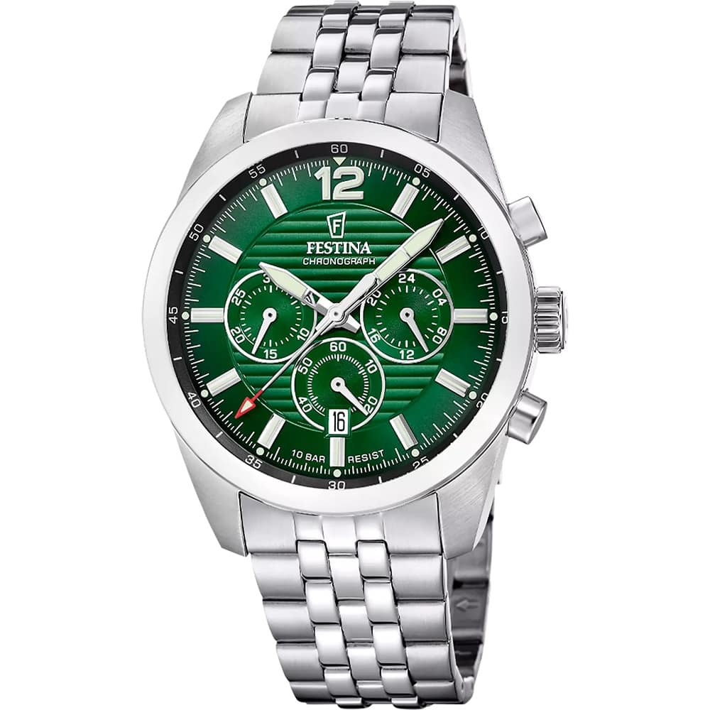 Orologio Festina Timeless Chronograph F20742/5 uomo 44 mm-2b Gioielli