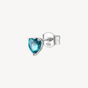 Monorecchino Brosway Fancy FAG10 cuore Paraiba