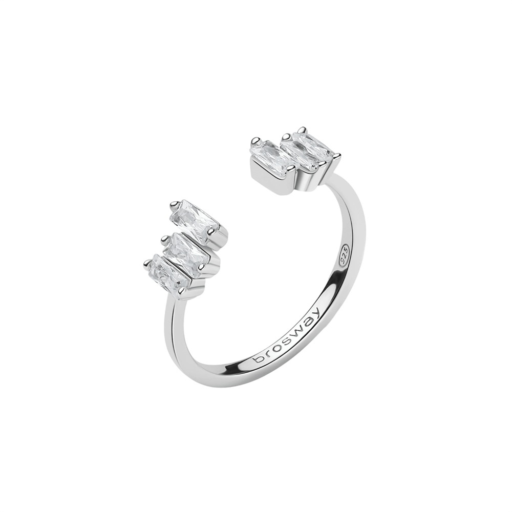 Anello Brosway Fancy argento donna FIW17A misura 10-2b Gioielli