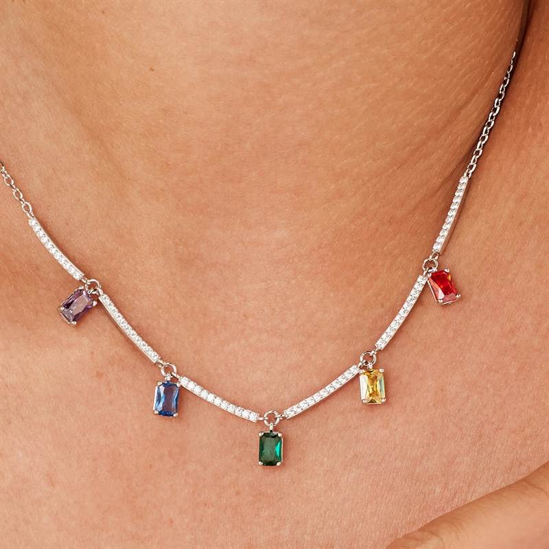 Collana Brosway Fancy argento donna FJR03-2b Gioielli