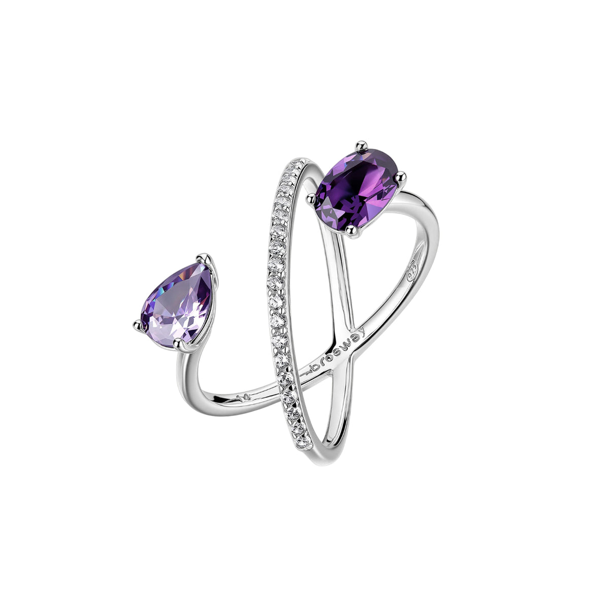 Anello Brosway Fancy argento donna FMP134D misura 16-2b Gioielli