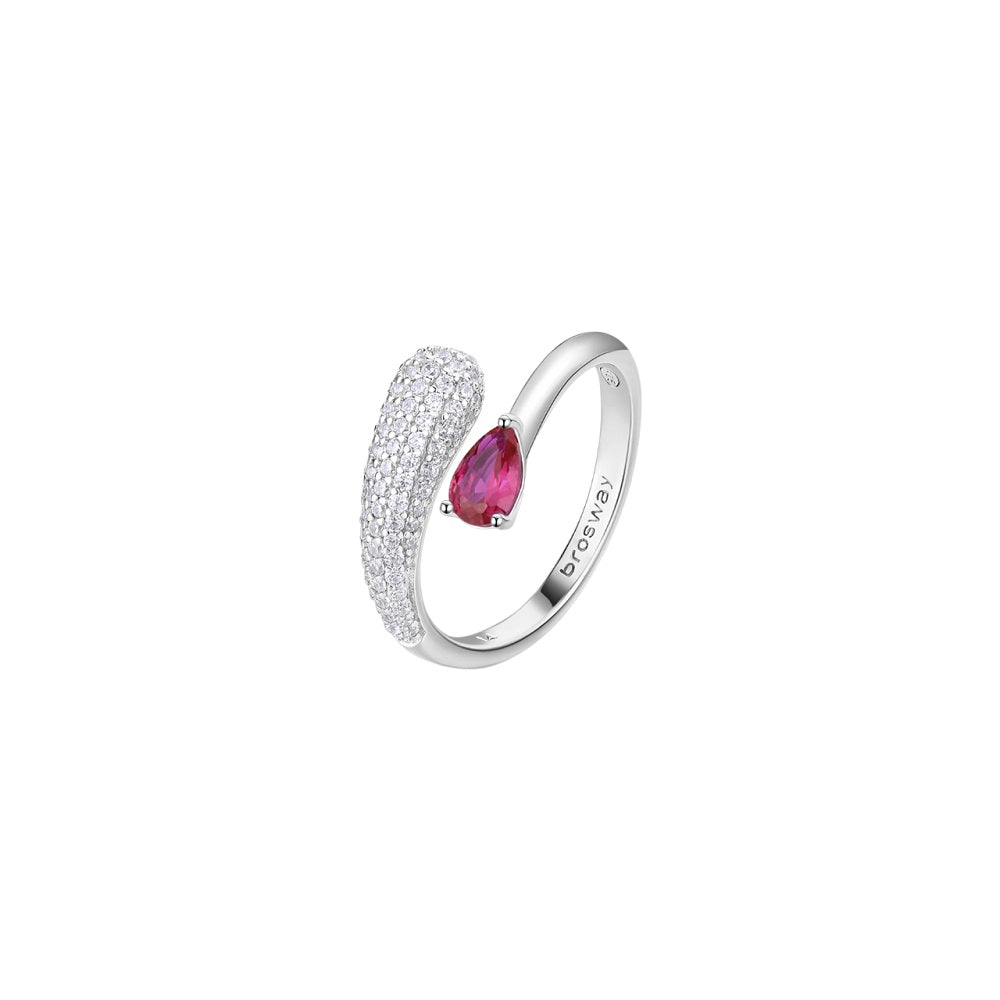 Anello Brosway Fancy argento donna FPR127C misura 14-2b Gioielli