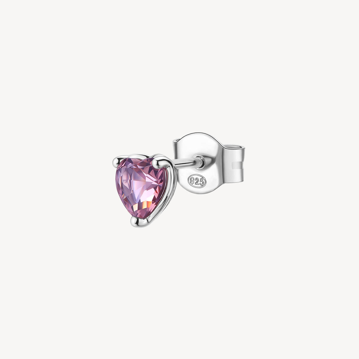 Monorecchino Brosway Fancy FTP09 cuore rosa 5 mm