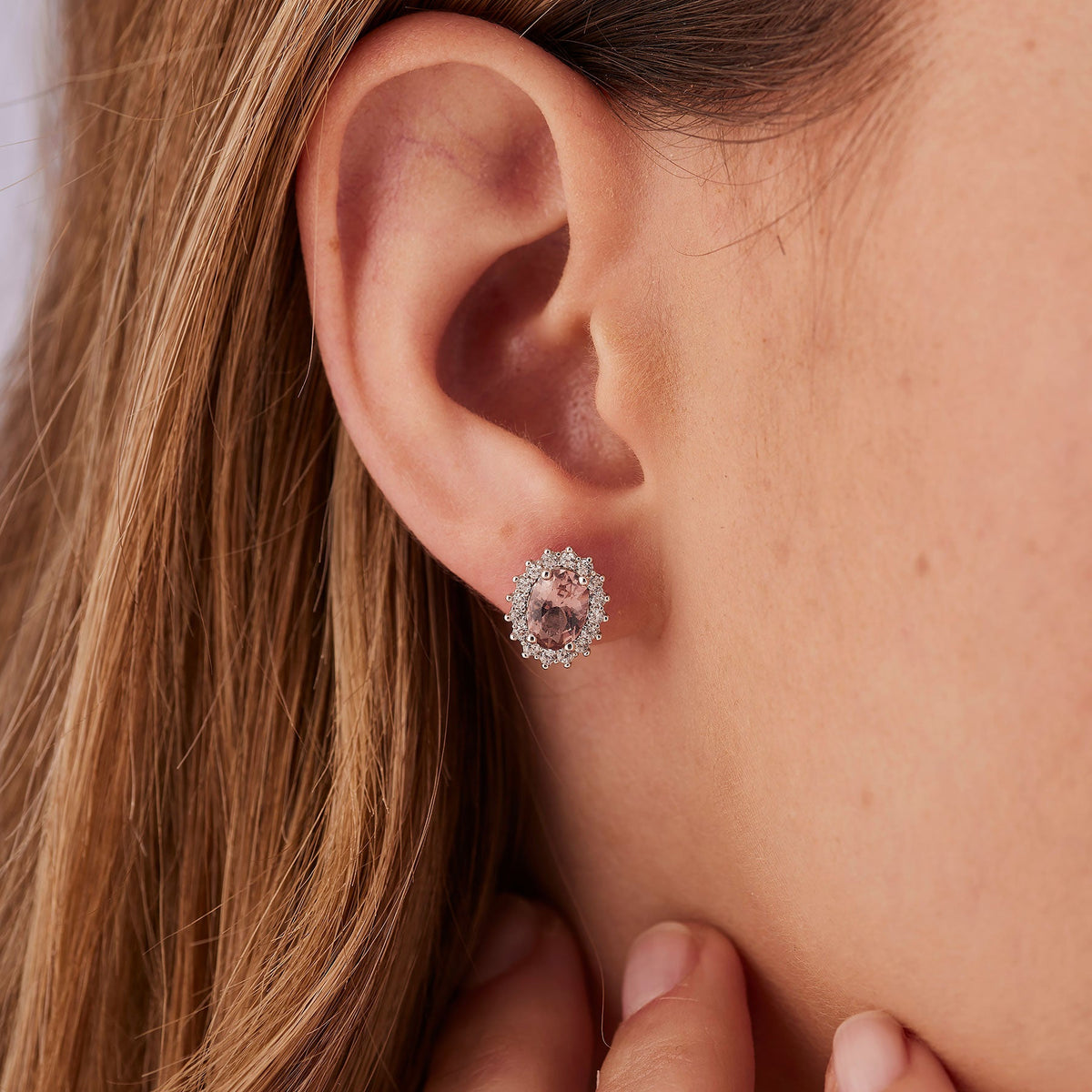 Orecchini Brosway Fancy FTP16 argento 925 zirconia rosa-2b Gioielli