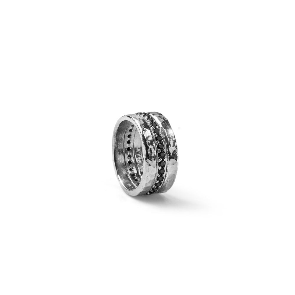 Anello Alessandro Magrino Luxury argento uomo G2324 misura 26-2b Gioielli