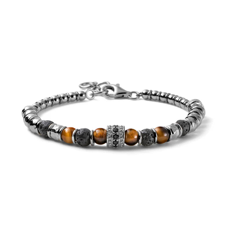 Bracciale Alessandro Magrino argento uomo G4142-2b Gioielli