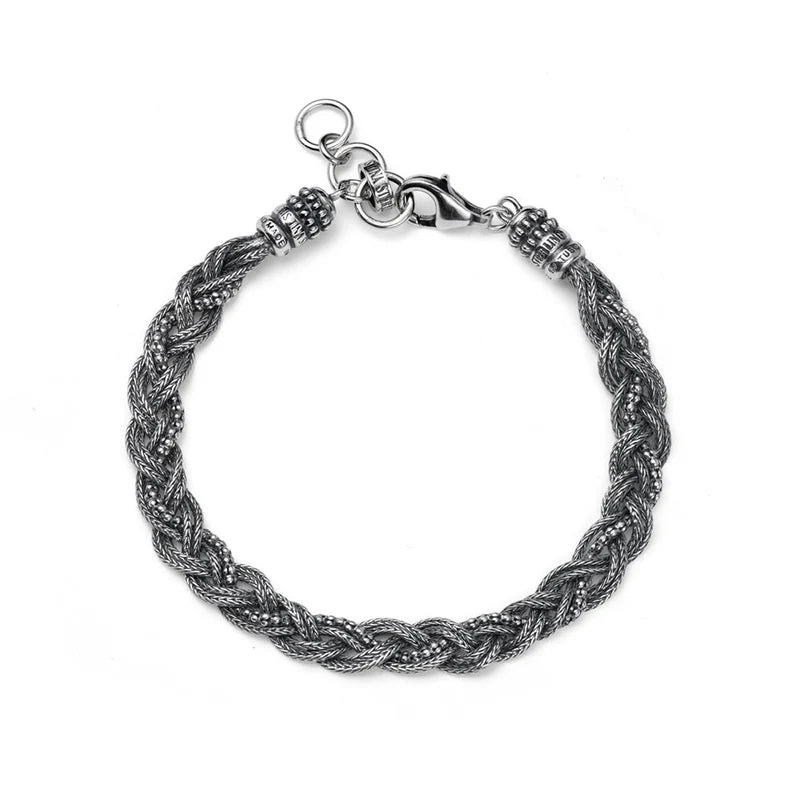 Bracciale Alessandro Magrino argento uomo G4499-2b Gioielli