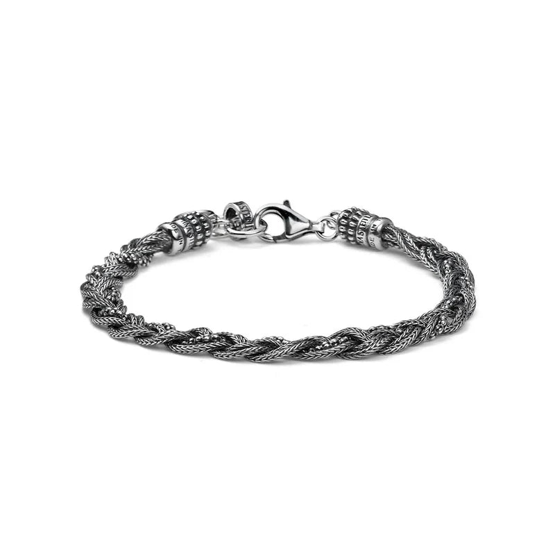 Bracciale Alessandro Magrino argento uomo G4499-2b Gioielli
