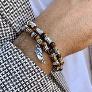 Bracciale Alessandro Magrino argento uomo G4549-2b Gioielli