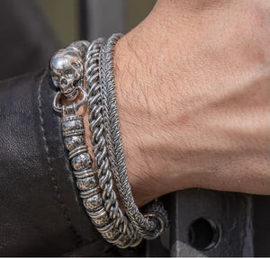 Bracciale Alessandro Magrino argento uomo G4621-2b Gioielli