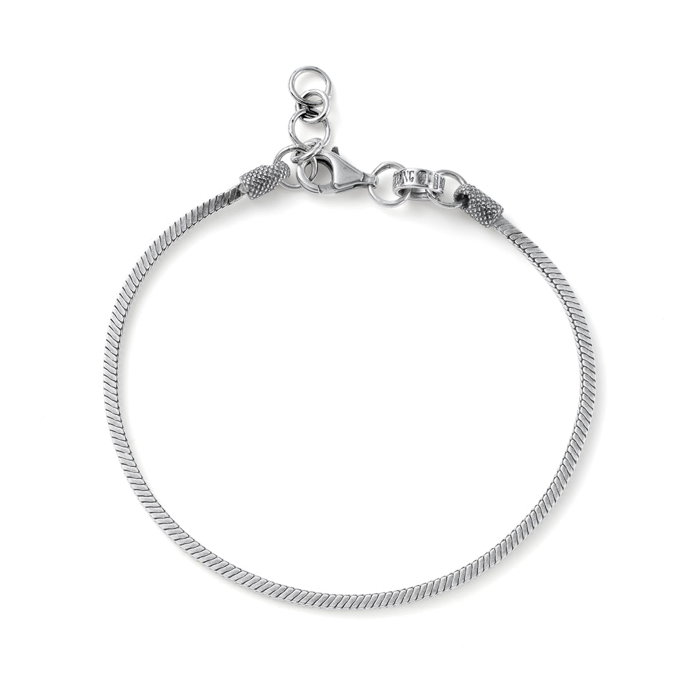 Bracciale Alessandro Magrino Snake argento uomo G4627-2b Gioielli