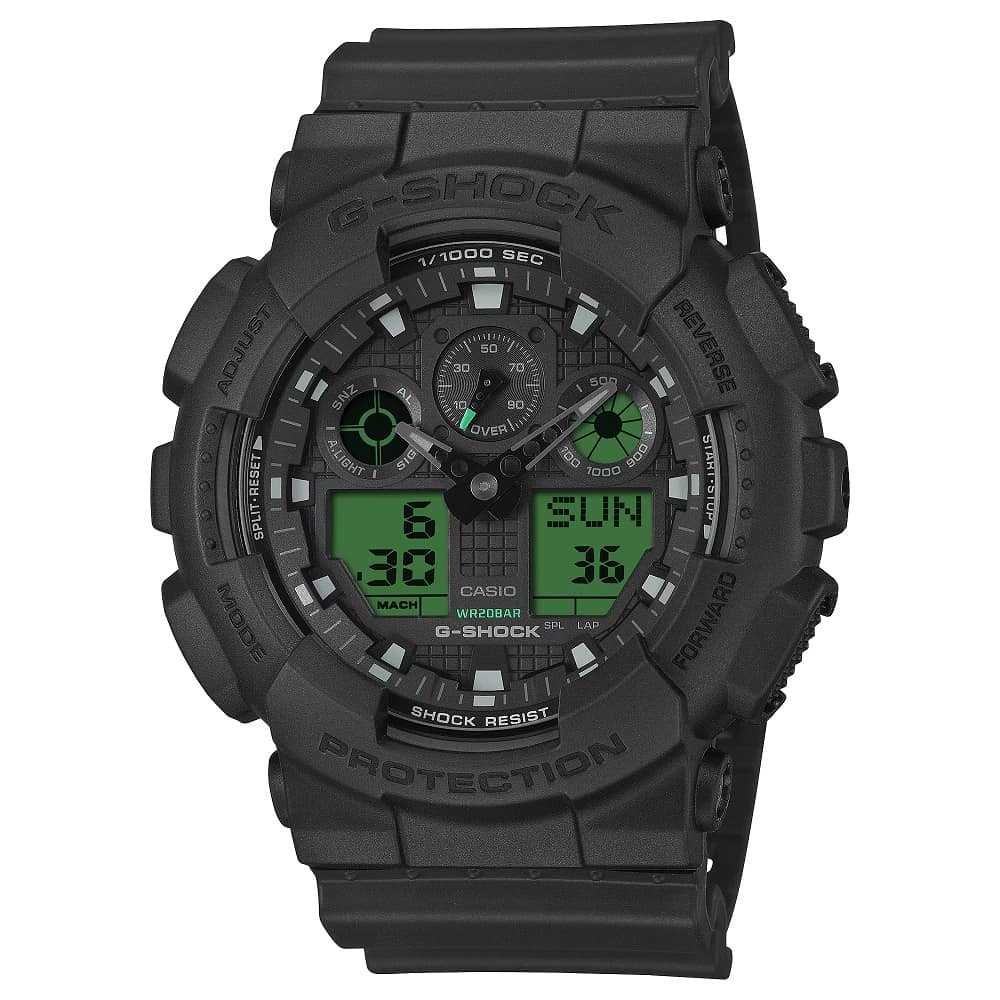 Orologio Casio G-Shock GA-100BEG-1AER uomo-2b Gioielli