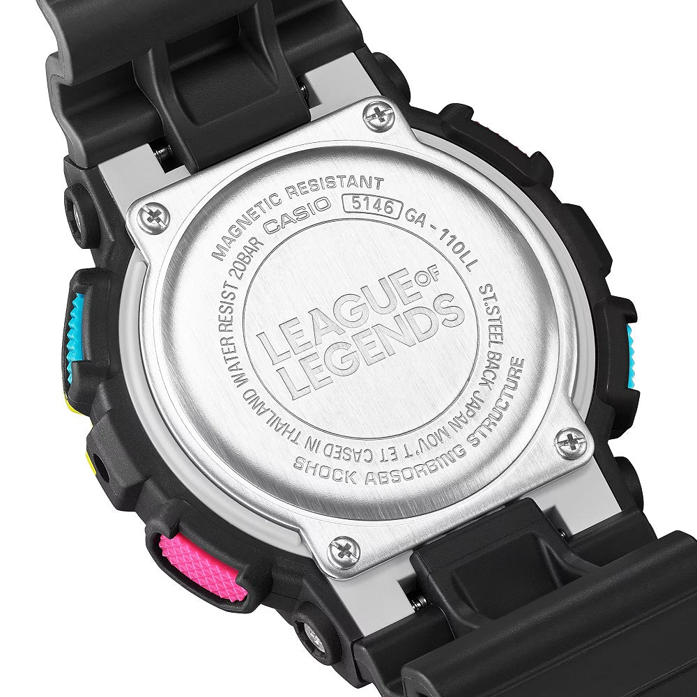 Orologio Casio G-Shock GA-110LL-1AER League of Legends Limited Edition uomo-2b Gioielli