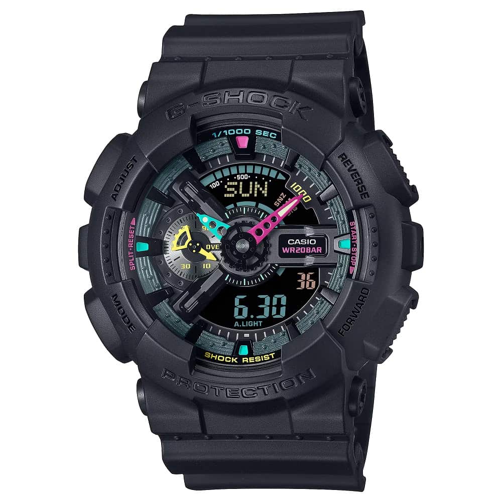 Orologio Casio G-Shock GA-110MF-1AER Multi Fluorescent uomo-2b Gioielli