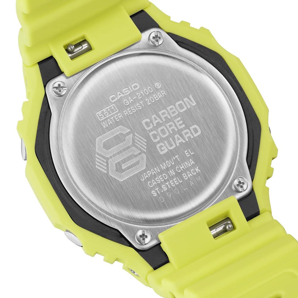 Orologio Casio G-Shock GA-2100-9A9ER uomo-2b Gioielli