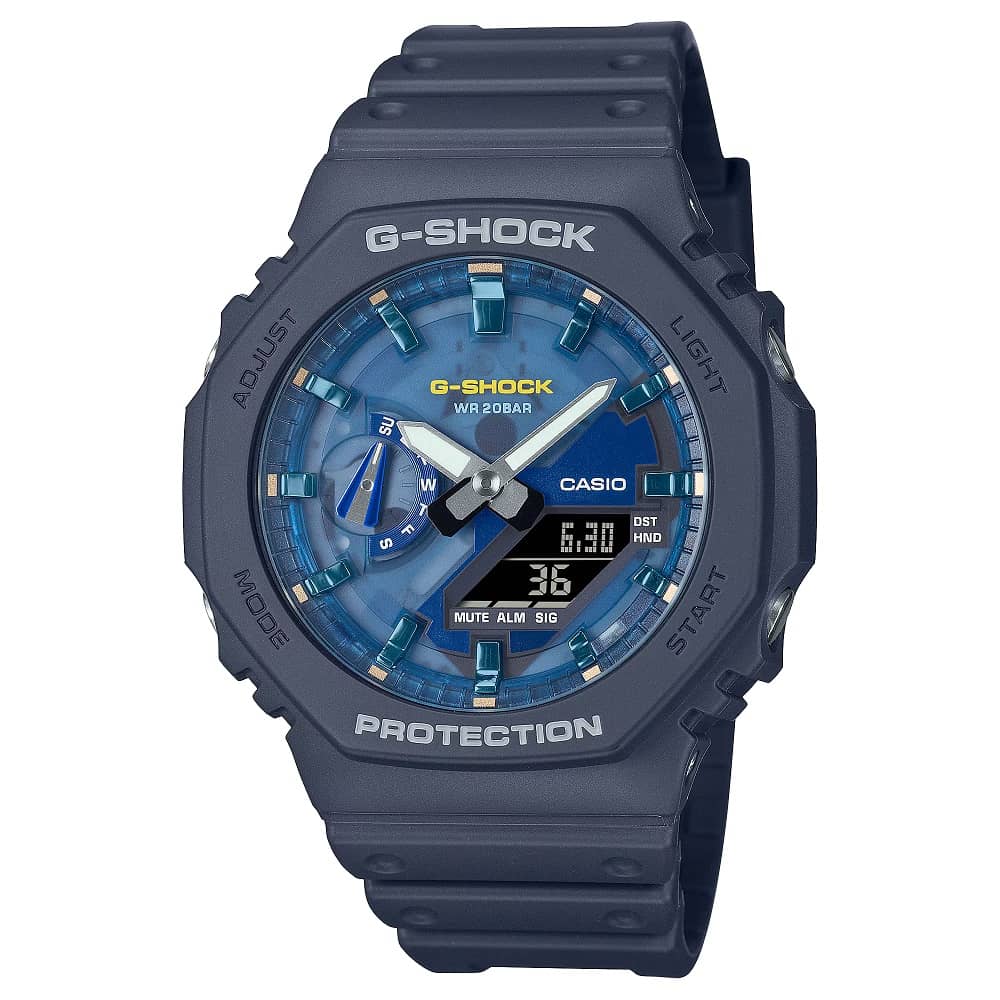 Orologio Casio G-Shock GA-2100AS-2AER uomo-2b Gioielli