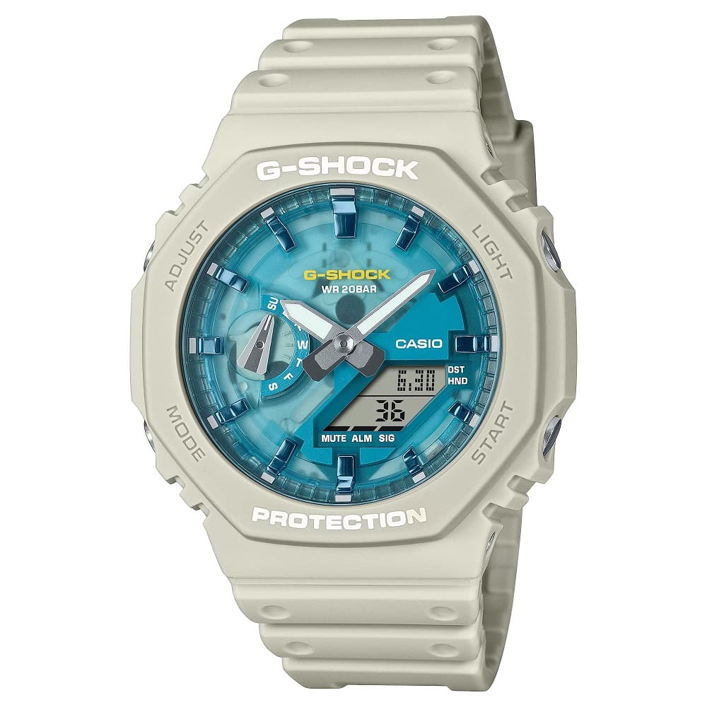 Orologio Casio G-Shock GA-2100AS-5AER uomo-2b Gioielli
