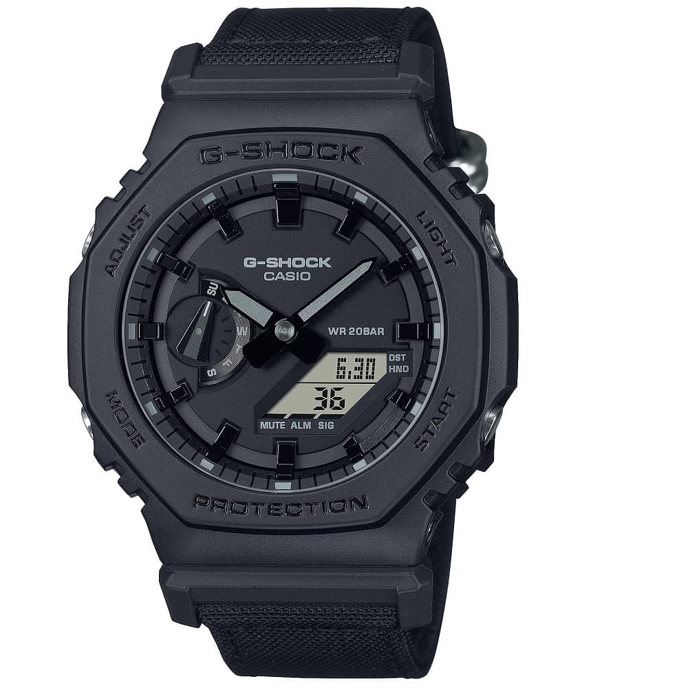 Orologio Casio G-Shock GA-2100BCE-1AER Cordura uomo-2b Gioielli